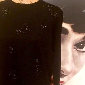 Pendleton Crew Neck Wool Blend Evening Sweater